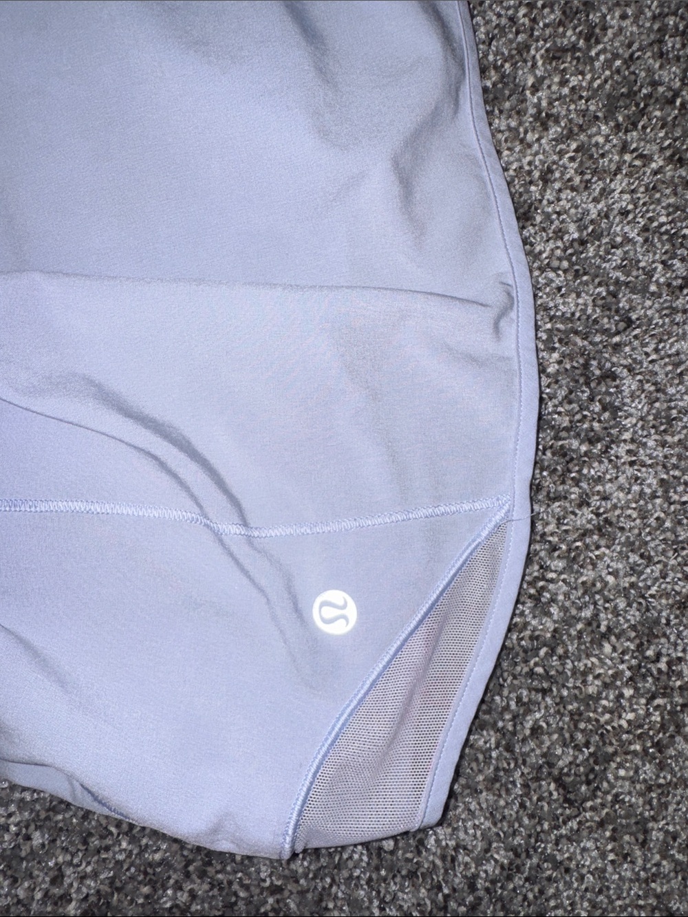 lululemon athletica Light blue Women's Athletic Shorts - Picture 4 of 4